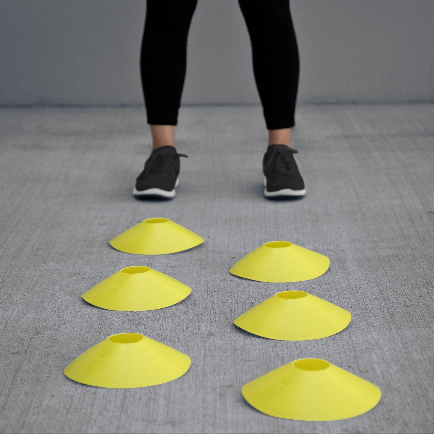 Agility Ladder Speed Training Equipment – Resistance Parachute and Workout Cones for Football and Soccer, Outdoor Sports Footwork Gear