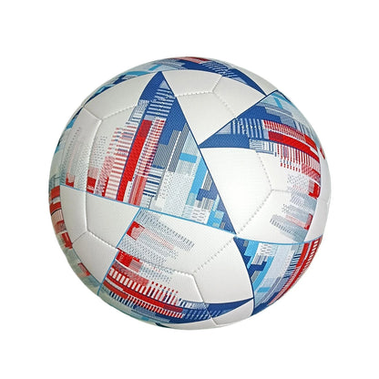 Soccer Ball Size 5 Training Ball Lightweight Soccer Training Equipment Ball Official Match Ball Football for Game Competition School , Multicolor